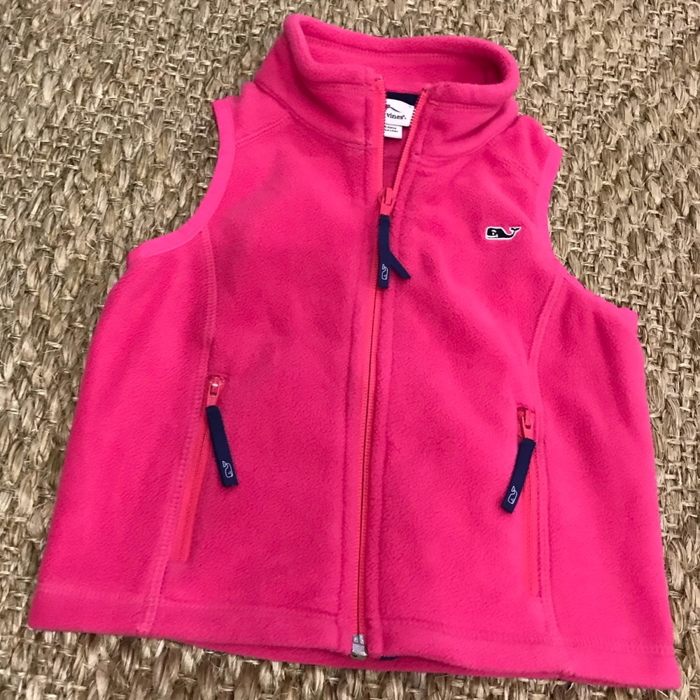 Girls Vineyard Vines Fleece Vest